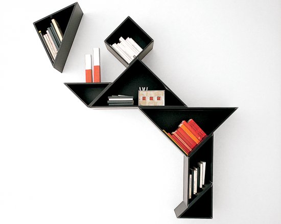 Creative bookshelves by Lago