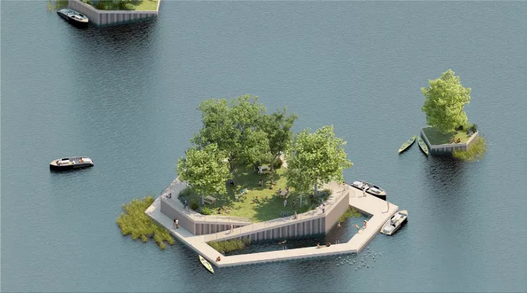 Centroparco in Milan: A Floating Park