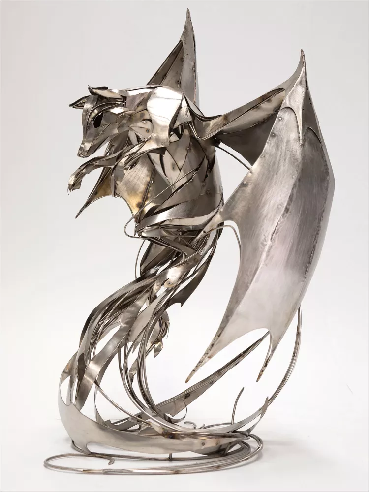 Georgie Seccull Fluid Metal Sculptures