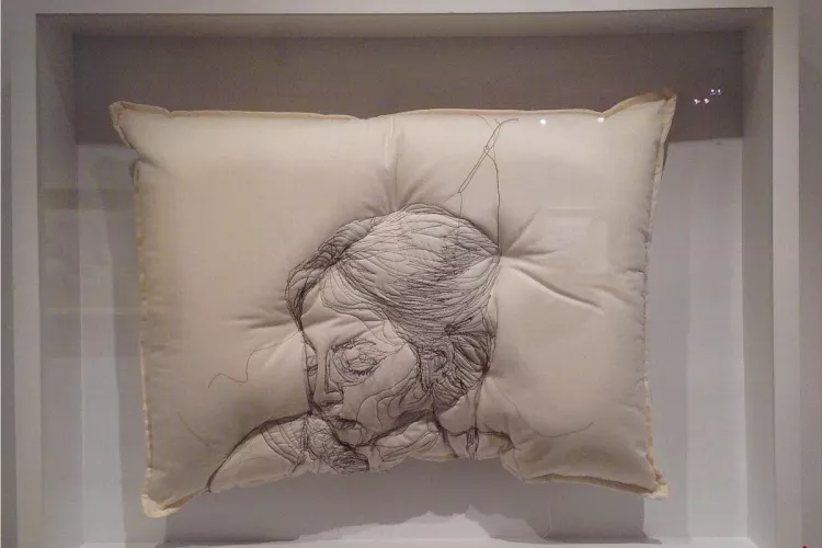 Handmade pillows by Maryam Ashkanian
