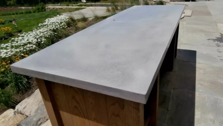 concrete tabletops