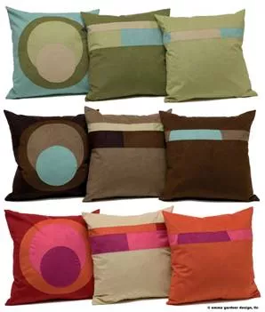 Emma Gardner pillows