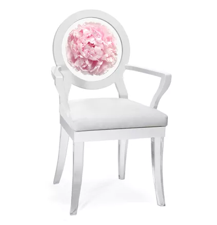 Floral Art, Floret Peony chair