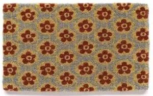 Garnet Hill, Flower Tile doormat