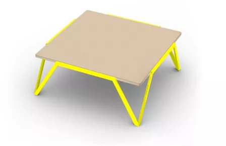 Corner coffee table