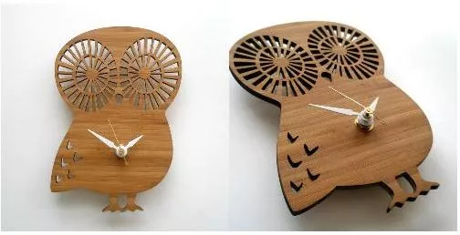 Decoylab, Modern Baby Owl Clock