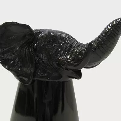 Elephant - Black Animal Shot Glass