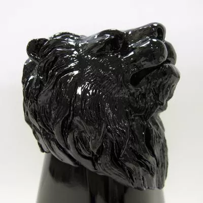 Lion - Black Animal Shot Glass