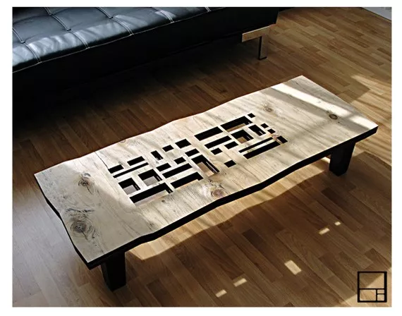AD series long coffee table by MSTRF