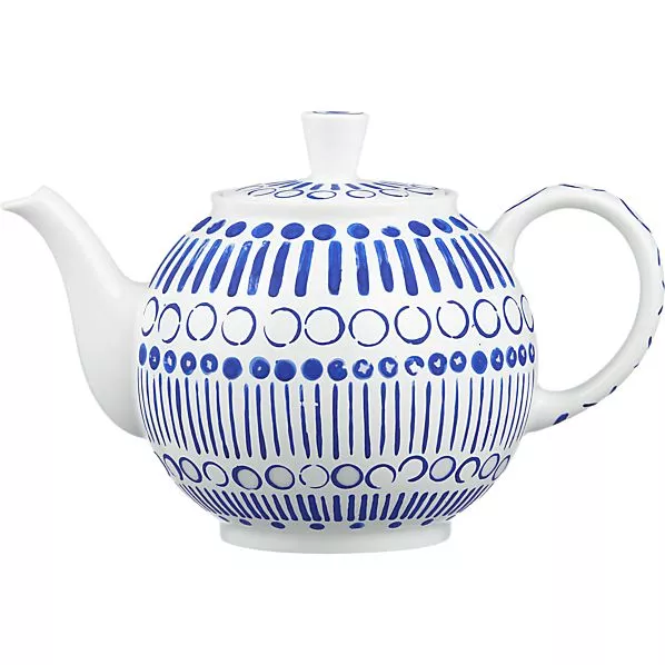 Jenny Bowers design for Crate&Barrel 50th Anniversary October teapot
