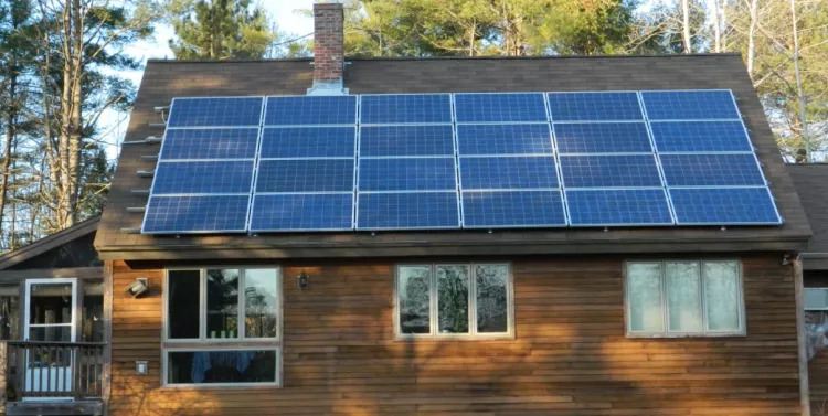 photovoltaic panels at home