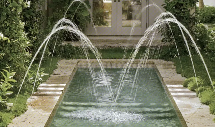 Pool Water Fountain