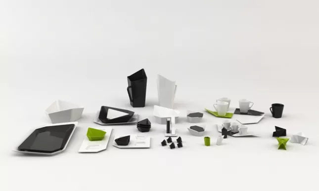 Swan Tableware Collection, Distance View
