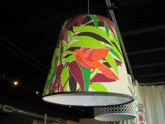 This Bird has Flown Lampshade, $225.00 USD, SpruceHome