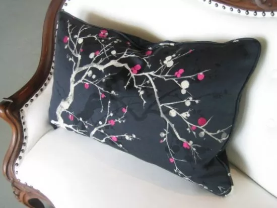 Touch of Pink Pillow, $165.00 USD, SpruceHome