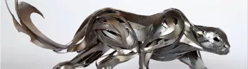 Georgie Seccull Turns Steel into Life: The Art of Fluid Metal Sculptures